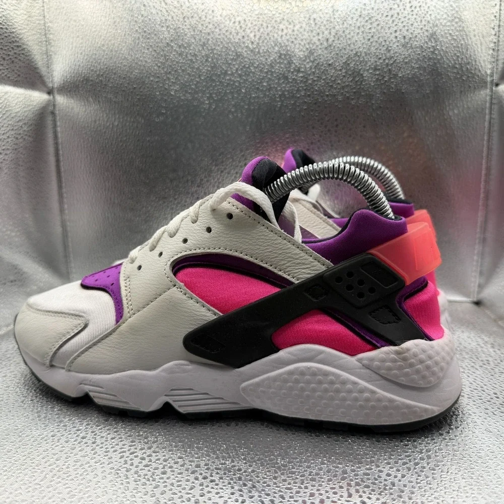 Size‎ 8.5 Nike Air Huarache White Hyper Pink Purple Womens Shoes DH4439-109